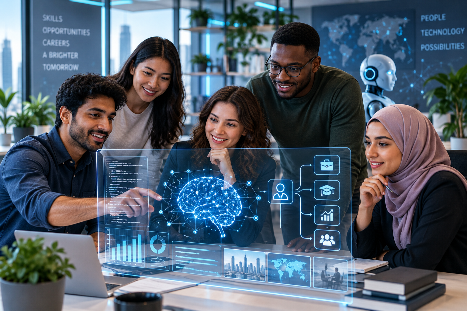 Artificial intelligence is changing how companies build products, analyze information, serve custome â€” shared by TalentXcelServices on TalentXcel